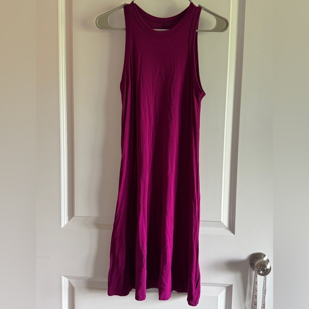 A‎ New Day Red Sleeveless Halter Sundress
